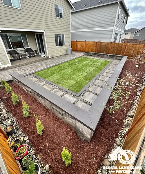 Paver Patio & Retaining Wall Installation